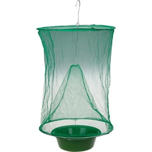 1PCS Iron wire + Gauze element +Plastic Pest Control Fly Catcher Killer Flies environmentally friendly Green Garden Supplies