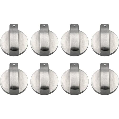 2/4pcs 6/8mm Universal Rotary Switch Control Knobs Replacement Kitchen Cooker Gas Stove Oven Cooktop Adaptors Handles Hardware