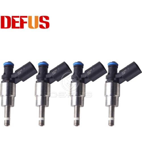 DEFUS 4PCS OEM 06F906036F Fuel Injector For Audi S3 TTS VW Golf ED30 ED35 2.0T FSI 06F906036 Arrival Brand New Hot Sale Nozzle