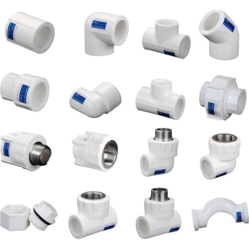 White color DN15 DN20 PPR water pipe connectort union connector Household water heater