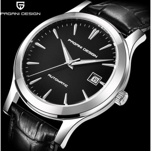 PAGANI DESIGN 2021 New Top Fashion Casual Mens Automatic Mechanical Watch Multifunctional Waterproof High-quality Leather Clock