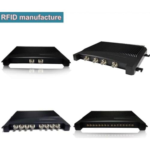 Impinj R2000 chip RFID fixed 4 ports uhf rfid reader work for timing chip long range rfid high gain antenna uhf rfid floor mat