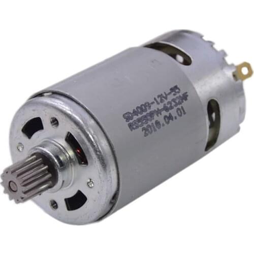 Childrens electric car motor RS-550 12V with metal gear 12T high-power high-speed DC small motor