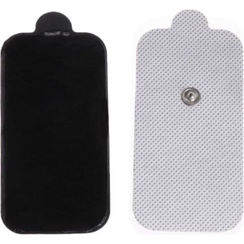 H7JC 2pcs 9x5cm Large Electrode Pads Reusable For Tens Machines Therapy Massager Unit