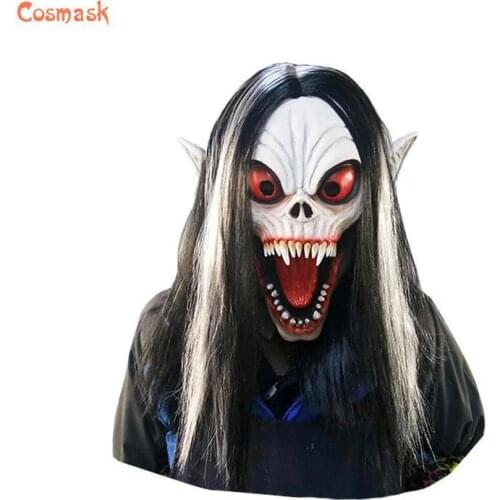 Cosmask Mask Halloween Realistic Latex Mask Clown Halloween Horror Mask