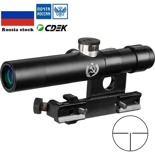 DIANA Multi-coated Lenses 3.5x Shockproof Svt-40 For Mosin Nagant Hunting Rifle Scope Riser