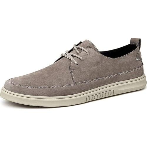 Mens Shoes Cow Suede Leather Mens Casual Embroidery Moccasins Outdoor Oxfords Shoes Zapatos Hombre Man Party Driving Flats