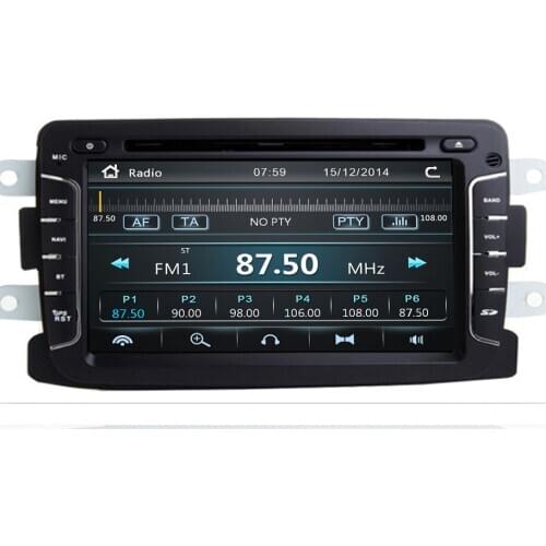 New coming! Car Multimedia player Automotivo GPS Navigator Radio For Dacia Duster Logan Sandero Car DVD Central Cassette Player