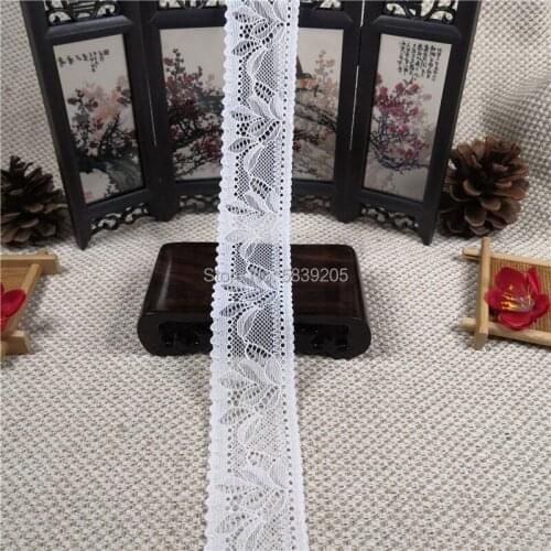 Por mayor lote 4cm R1282H swiss voile lace in switzerland lace fabric for dresses wedding dress