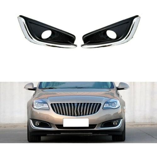 Car Front Bumper Fog Light Lamp Cover Decoration Fit for Buick Regal 2014 2015 2016