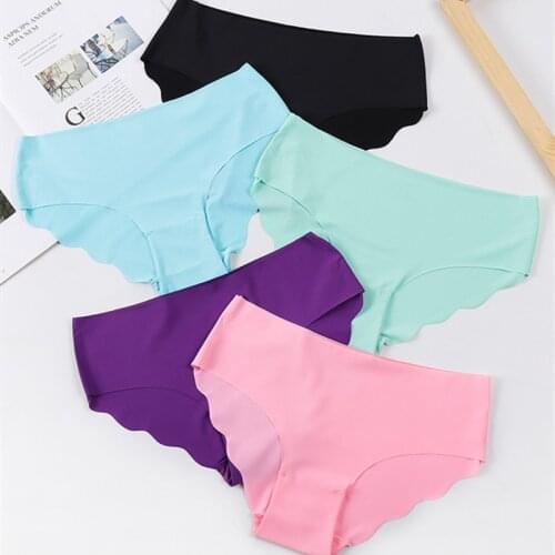 Sexy Womens Thongs G-string Underwear Panties Cotton Crotch Briefs for Ladies T-back Underwear Women Plus Size Thongs 3Pcs