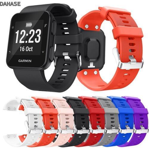 Replacement Wristband Watch Band For Garmin Forerunner 35 Smart Watch Strap Soft Silicone Wrist Watch Bracelet Band Strap