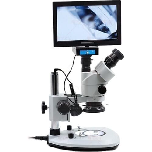 ZQ-8 WF10X/20 Eyes lens digital microscope for mobile phone electronics repair