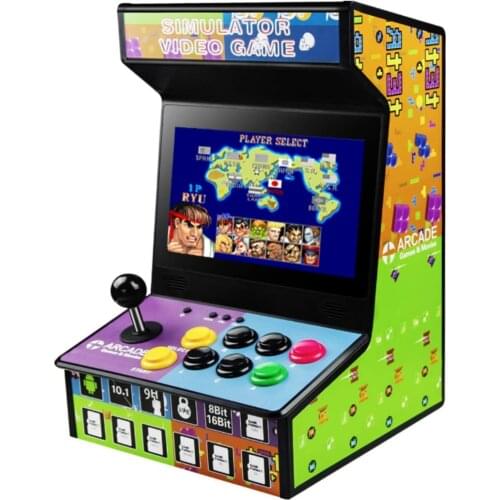DOYO 10.1 inch LCD Arcade Classic Game Machine Rechargeable Video Game Player with Built in 88 Games