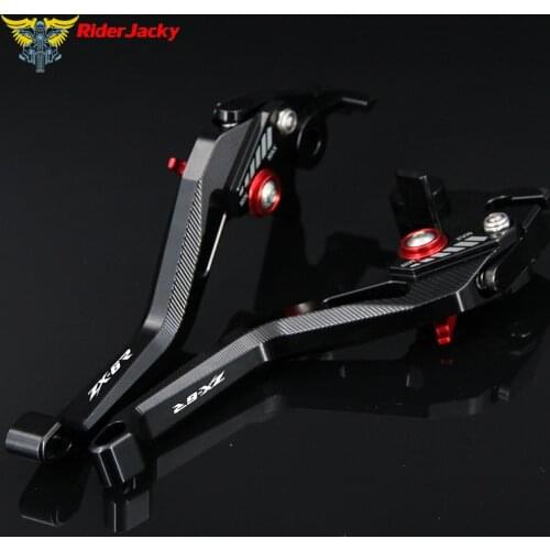 3D Rhombus Hollow design For Kawasaki ZX-6R ZX6R ZX 6R 1995-1999 1996 1997 1998 CNC Adjustable Motorcycle Brakes Clutch Levers