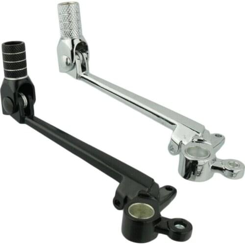 Aluminum Chrome Black Motorcycle Rear Folding Brake Lever Foot Pedal For CBR 1000 RR CBR1000RR 2004 2005 2006 2007