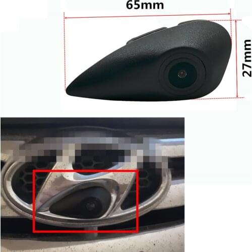 Car Front View Positive Logo Camera For Hyundai H200 Libero Satellite Creta ix25 Cantus Kona Nexo Palisade Tucson ix35 JM