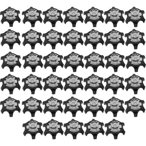New-40PCS Fast Lock Golf Spikes Replacement Golf Shoe Spikes Golf Shoe Cleats Replacements Easy Install Golf Spikes