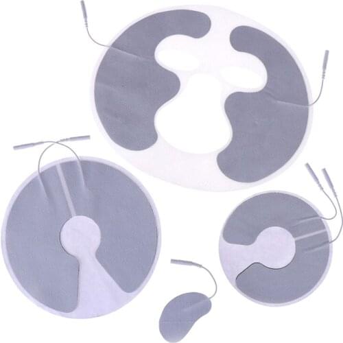 4 Type Face Breast Electrode Pads For Electric Tens Digital Therapy Machine For Slimming Electric Massager Frequency