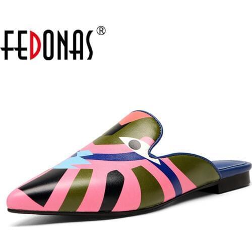 Женские туфли FEDONAS China At AliExpress