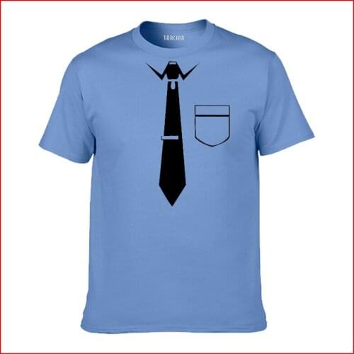 TARCHIA 2021 New Tops Tees Men Short Sleeve Boy Casual Homme Tshirt T Shirt Plus Fashion Summer Neck Tie Premium t-shirt Cotton