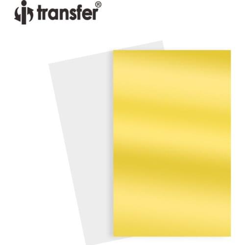 I-Transfer A4 Dark No Cut Self-Weeding Toner Transfer Paper Foil Gold