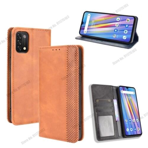 Magnetic Flip Leather Phone Case For Umidigi Bison GT A11 A9 A7 A5 S3 Pro Power 3 6 A3 S5 Pro F1 Play A7S A3X Wallet Stand Cover