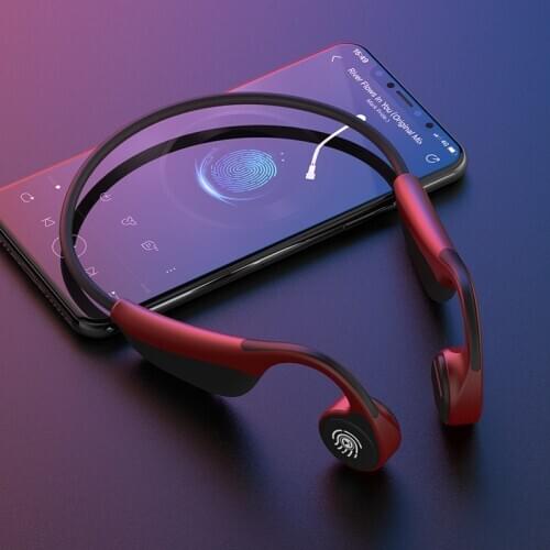 Bone Conduction ADT V9 Neckband Magnetic Wireless earphones Intelligent Noise Reduction Waterproof Bluetooth 5.0 Headset