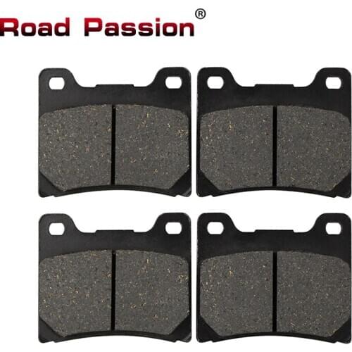 Road Passion Motorcycle Parts Front Brake Pad for Yamaha XV750 Virago 1992-1993 XV1100 Virago FZR400 FZ600 YX600 Radian FZ400N