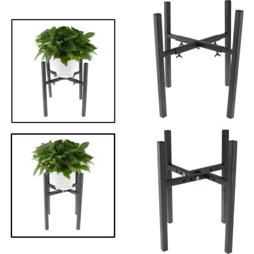 Plants Stand Flower Pot Holder Anti-Slip Indoor Display Rack Balcony Decor Shelf