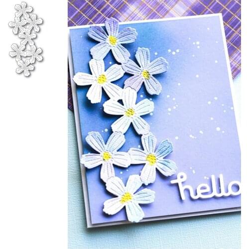 Dies Scrapbooking Metal Winter Jasmine Cutting Dies Craft Embossing Make Paper Greeting Card Make AlbumsDIY New 2021