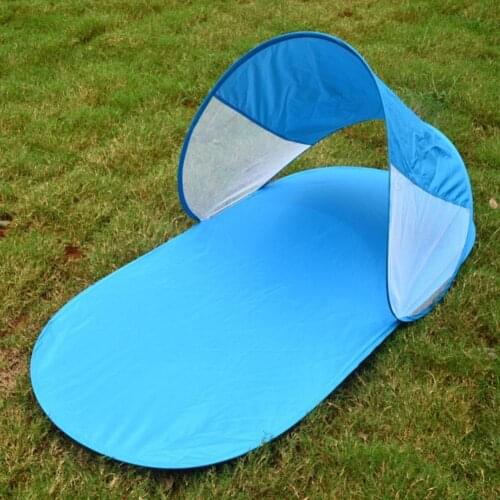 Sun Shelter Foldable Tent Awning Sunshade Canopy For Summer Beach Hiking Camping