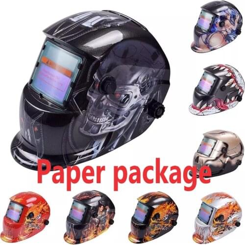 Solar Safety Anti-UV Auto Darkening Adjustable Range Electric Welding Mask Helmet Welding Lens for Welding Machine 2021 new