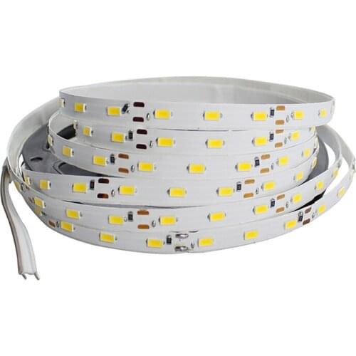 Super Bright 5630 LED strip not waterproof DC12V 60LED/m 5m/lot white/warm white LED Flexible Tape Rope Light Bright Than 5050