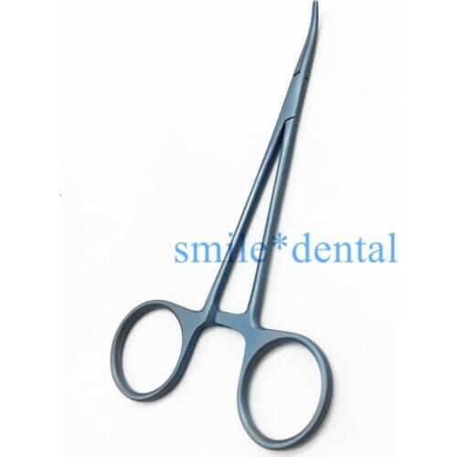 2pcs Titanium Hartman Hemostatic Mosquito Forcep ophthalmic Dental surgical instruments