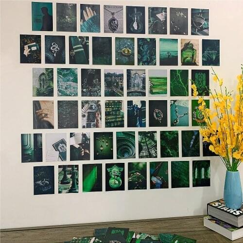 50PCS 4x6 inch Postcard Photo Collage Set Wall Collage Kit Decorative Paintings ExquIsite Aesthetic Posters Bedroom Home Decor