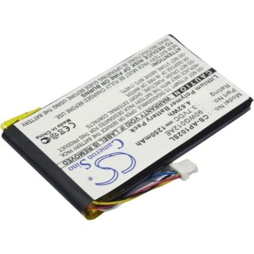 CS 1250mAh battery for Asus 90WG012AE1155L1, S102, S102 Multimedia Navigator 90WG012AE
