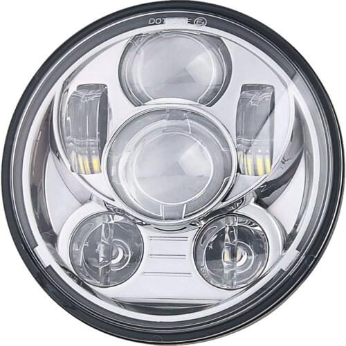 Motorcycle Accessories 5 3/4 " For Harley motor Headlight 5.75 " ED Headlamp