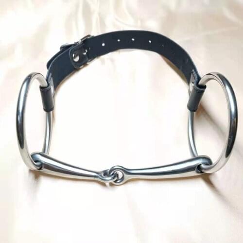 BDSM Stainless Steel Horse chew Mouth Gag Flail Bondage Bite Gag Sex Toys for Couple Adult Toys