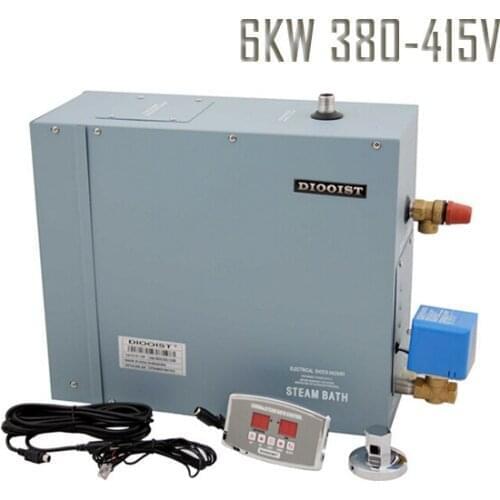 Free shipping 6KW 380-415V 3Phase Steam Generator Export Germany Type for Sauna Spa Wet Steam