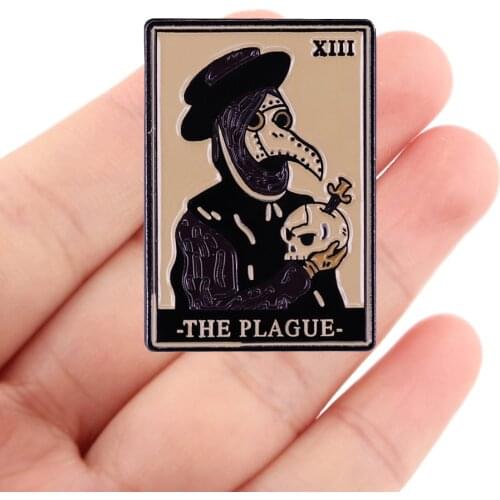 DZ1558 Doctors Creativity Punk Enamel Pins Badge Brooch Backpack Bag Collar Lapel Decoration Jewelry Gifts for Friends