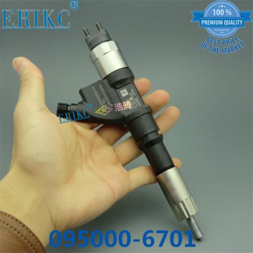 ERIKC Original Diesel Fuel Injector 095000-6701 Injection Nozzle 095000 6701 Common Rail Injectors 0950006701 for Toyota Hilux
