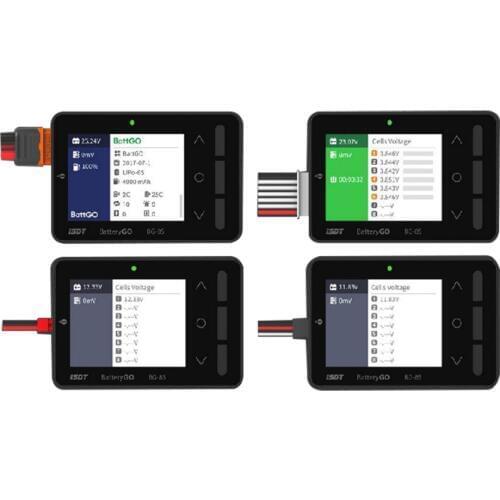 ISDT BattGo BG-8S Smart Battery Checker Balancer Receiver Signal Tester BatteryGO Quick Charge Function