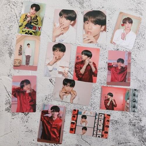 Kpop Bangtan boys New MAP OF THE SOUL PERSONA BOY WITH LUV poster Lomo Cards Postcards Decoration Self Made Fan Gift