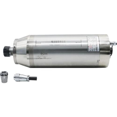 5.5 KW ER25 CNC Spindle motor Water Cooling for woodworking cnc Spindle water 380v / 220v AC 4pcs bearings High Speed