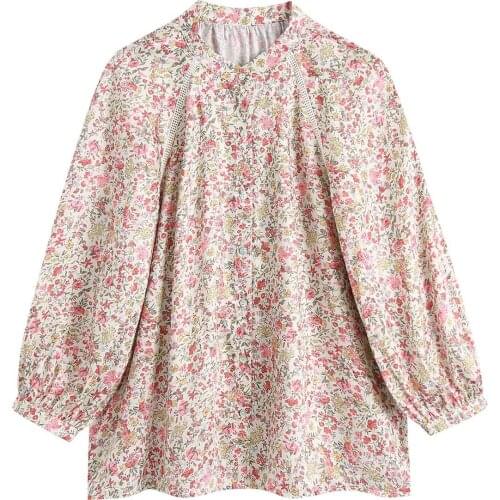 2021 New Spring Summer Women Female Sexy Polyester Shirt Brand Blouse Outwear