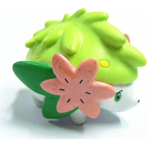 Genuine Mythical Pokemon Grass Type Shaymin Cute Action Figure Ornament Model Toys