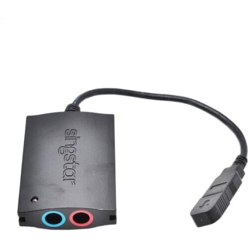 Genuine Original USB MICROPHONE Converter ADAPTOR SingStar SCEH-0001 For Playstation PS2 PS3 30CM