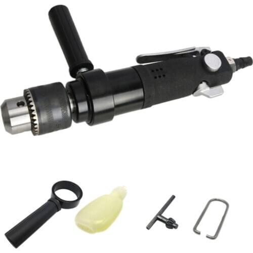 3/8" 1/2" Straight Shank Pneumatic Air Drill High/Medium/Low Speed Grinder