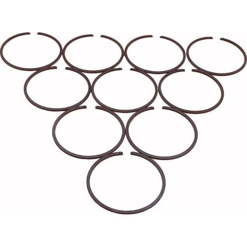 10pcs/lot Cylinder Piston Ring 34mm * 1.2mm Fit ZENOAH G26L G26N G26LS/LH BC2601 2600 2610 Husqvarna 226RJ Brush Cutter Trimmer